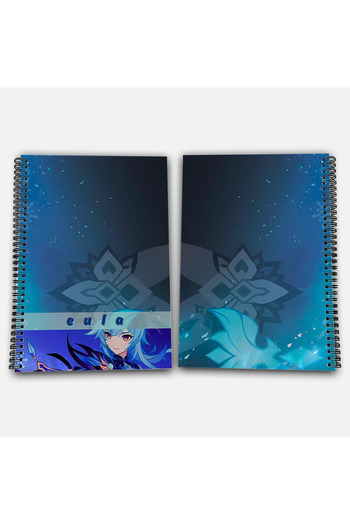 Define Moyas Genshin Impact Eula Unlined A4 School Notebook 72 Sheets Model 3
