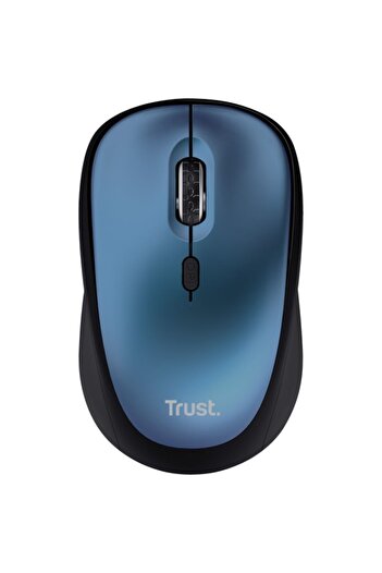 Trust Mouse wireless silențios Yvi+, 800-1600 DPI, albastru