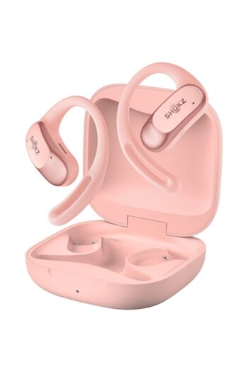 Shokz Căști wireless OpenFit Air TWS, roz, microfon, 10m