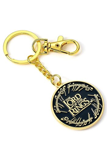 The Carat Shop Keychain - The Lord of the Rings - One Ring Logo, Metal