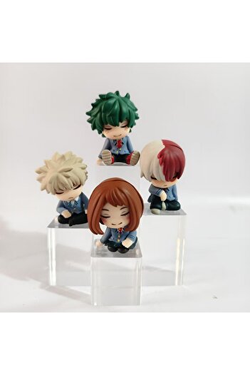 Choice1 with box 01 4pcs/set My Hero Academia Tokyo Revengers Cute Sleeping PVC Action Figure Toys