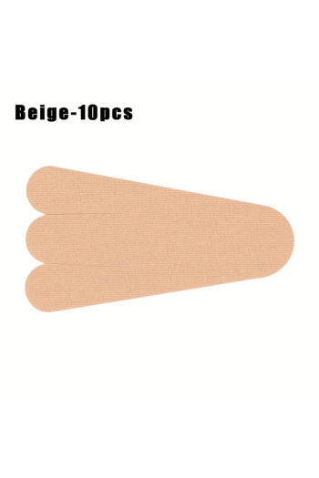 Choice1 Beige 10pcs of Pre-Cut Elastic Foot Support Kinesiology Tape for Sports