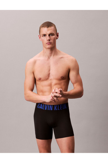 Calvin Klein Calvin Klein Men Black Bodies W/ White/Royalty/Turbu Pack of 3 Boxer Brief