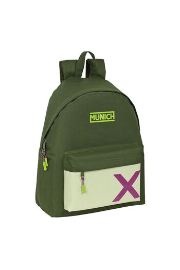 Munich School Bag Bright khaki Green 33 x 42 x 15 cm