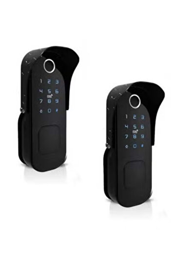 Taimi Smart Wi-Fi lock with fingerprint, keypad, card & Tuya app – for wood/steel doors, 2 pcs