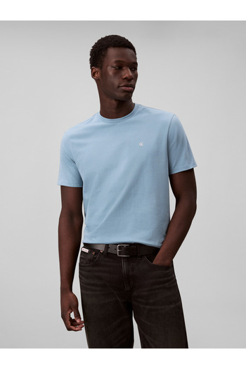Calvin Klein Men Stratosphere Classic Monogram Crew Neck T-Shirt