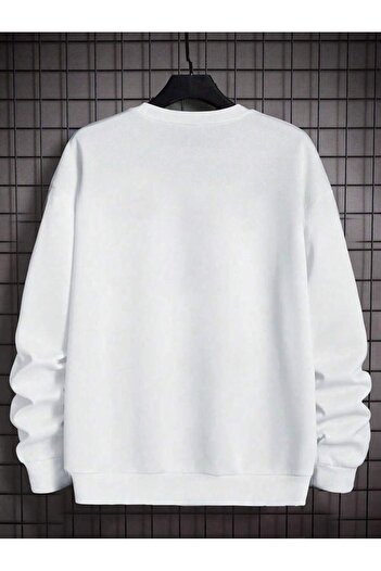 uyguntarz Unisex Φούτερ με στάμπα Milano Oversize
