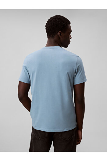 Calvin Klein Men Stratosphere Classic Monogram Crew Neck T-Shirt