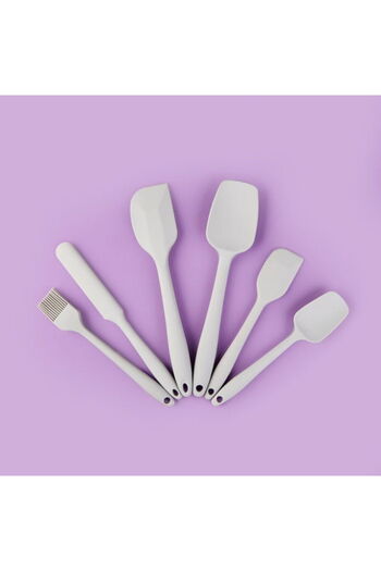 Chefstar Chef Star 6-Piece Silicone Serving Set - Gray