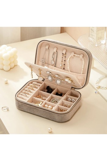 gaman Multi-Purpose Jewelry Organizer Travel Type Necklace, Earrings, Ring and Bracelet Organizer