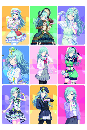 nihonwosekai Hatsune Miku Pjsekai Anime Photocard Pc Set 9 Pcs Hinomori Shizuku