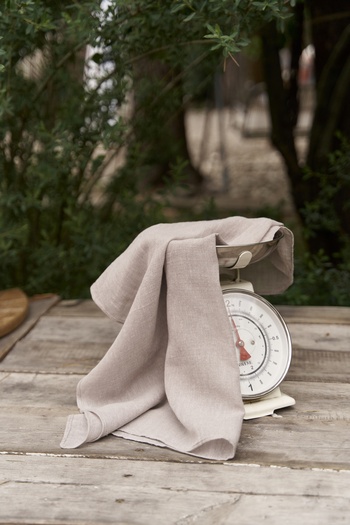 BOHEMAİ Violet Mink Linen Scarf