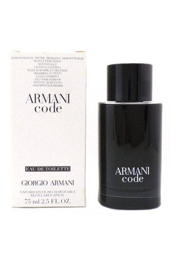 Giorgio Armani Armani Code by Giorgio Armani 2.5 oz EDT Rechargeable Refill for Men Tester