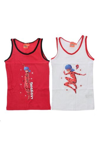 Miraculous Set of two multicolor t-shirts, 100% cotton, Love, LadyBug