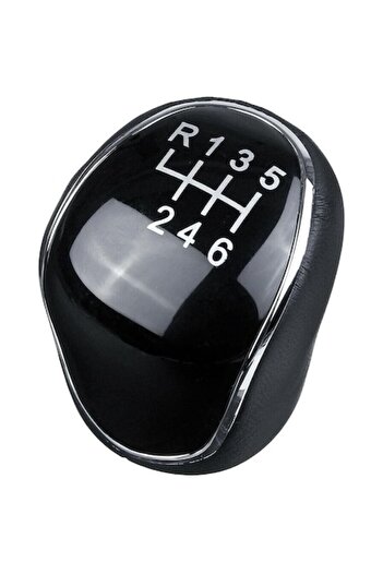 General Store Gear Shift Knob, Leather, Compatible Ford Focus Fiesta Mondeo, 6 Speeds, SA&SO General Store