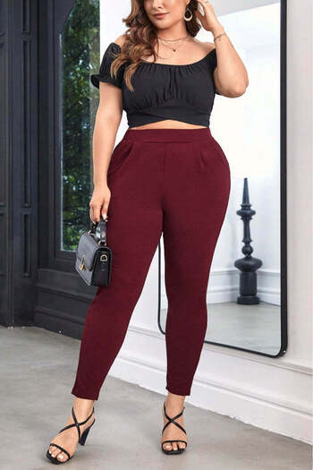 Bigsize Women's plus size pants PTS005