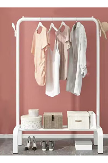 Raffine Clothes and Shoe Rack with Tree Shaped Holding Hooks