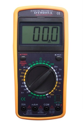KlaussTech Digital measuring device, with display and shockproof housing