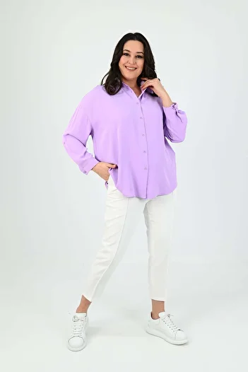 Bigsize Women's OVERSIZE shirt, large sizes 1709-24