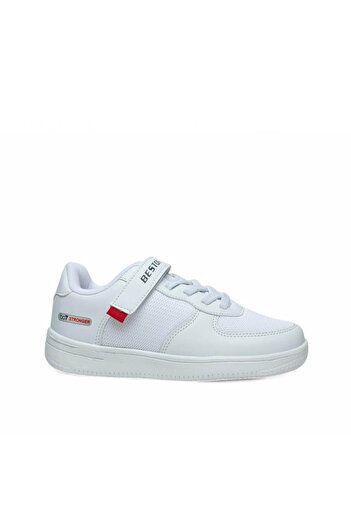 trender حذاء رياضي للأولاد من Bestof Filet 042 باللون الأبيض Oz04S42