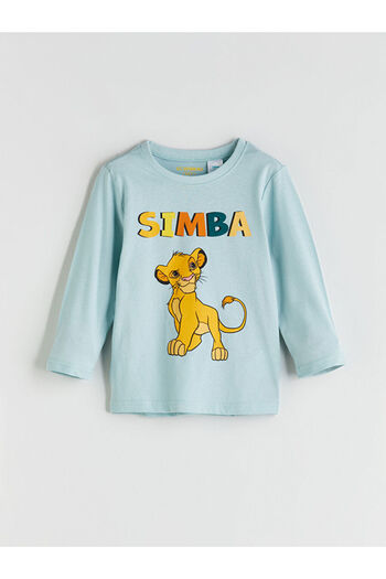 LC Waikiki Crew Neck Simba Printed Boys' Pajamas