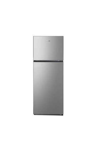 Hisense Two-Door Refrigerator, 16.5 ft, 466 liters, Inverter, Steel - RT59W2NOI