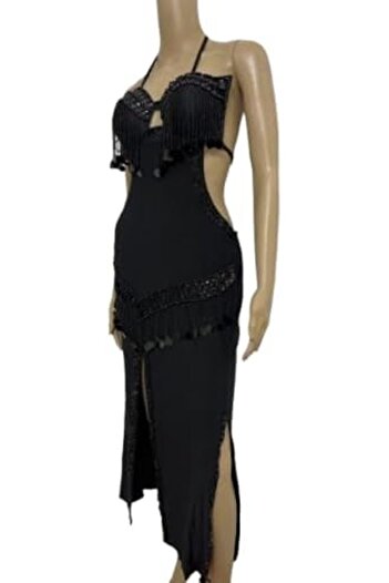 GENERAL Long Backless Dance Dress