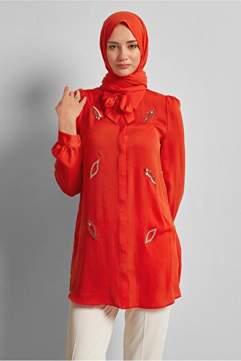 Alvina Tunic with Binding Details 45609