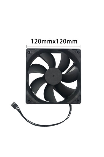 choice2 NO RGB black 4Pin 80mm 90mm 120mm Quiet Computer Fan Silent PC Fans For Computer PC Case GPU CPU Coo