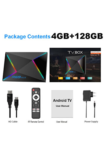 Choice مقبس الاتحاد الأوروبي 4 جيجابايت 128 جيجابايت R69 بالإضافة إلى التحكم الصوتي 8K Ultra HD TV Box Octa Core Allwinner H728 يدعم Netflix