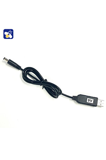 Choice1 9V USB DC5.5/3.5mm Boost Cable DC5V to 9V 12V Router Optical Cat Power Cable Charger Charging Cable