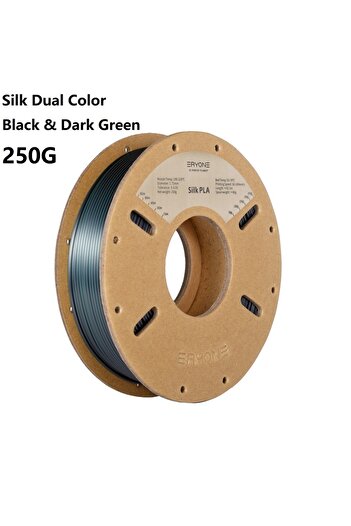 Choice1 Silk Black Green ERYONE 250G Dual-Color Matte Silk/Tri-Color Silk/ PLA Filament 1.75mm ± 0.03 For 3D