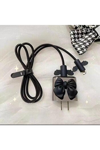 Choice 1 Charging Data Cable Protector Winder Accessories For iPhone 18/20w Charger Protective Cover & Dat.