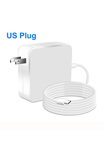 Choice محول طاقة للكمبيوتر المحمول بمقبس الولايات المتحدة 65 وات USB C من النوع C Power PD شاحن حائط سريع لأجهزة MacBook Air iPad Pro De