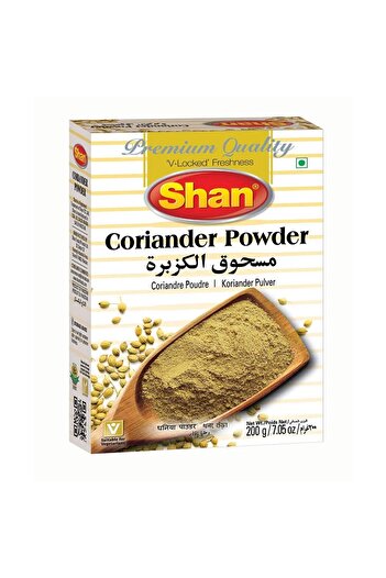Shan Coriander Whole 200 g Aromatic Whole Dhania Seeds for Cooking Seasoning and Spice Blending