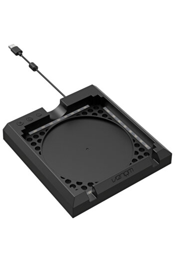 VENOM Stand Gaming Console, Venom, for Xbox Series X, RGB LED, Black