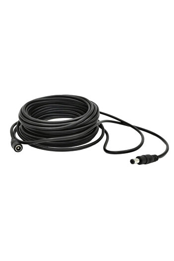Choice 10M DC12V Power Extension Cable 2.1*5.5mm Connector Male To Female For CCTV Security Camera Black Co