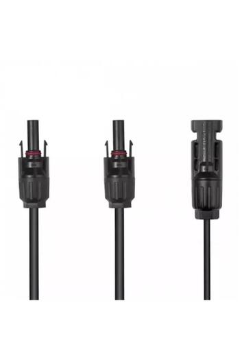 EcoFlow Set of 2 Extension Cables for Solar Panels 3m (Black)