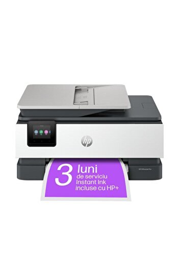 HP Multifunctional Inkjet OfficeJet Pro 8122e, A4, Color, 20 ppm, USB, Network, Wireless (Black/Whit