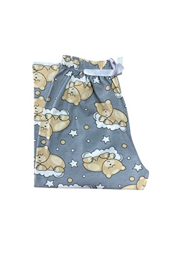 Line Smart Women's Cotton Elastic Comfortable Capri Pajama Bottoms