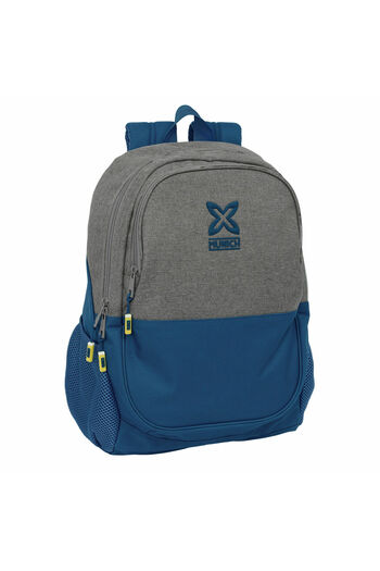 Munich School Bag Street Blue Grey 32 x 44 x 16 cm