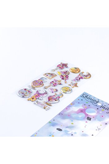 Bimotif 3D Embossed Bead Filled Magic Sticker, Party