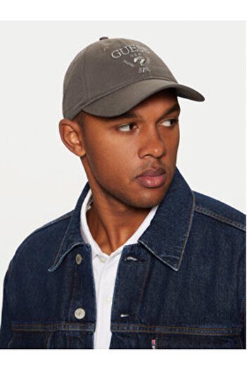 Guess Men's Baseball Cap Gray M5RZ11WO07T