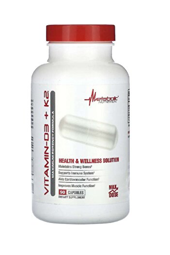 Metabolic Nutrition VITAMIN D3 + K2 90 capsules