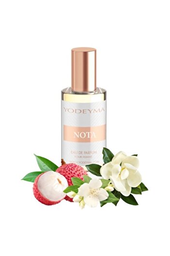 Yodeyma Nota Eau de Parfum for Women, Lychee, Magnolia, Jasmine, 15ml