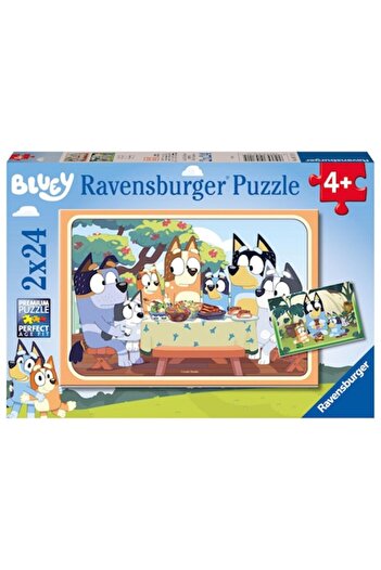 RAVENSBURGER Puzzle Ravensburger: Bluey, set 2x24 pieces