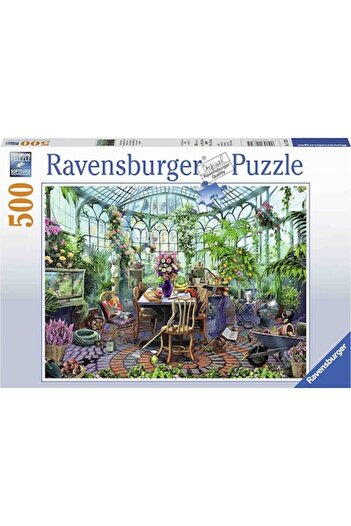 RAVENSBURGER Puzzle - Morning in the Garden, 500 pieces