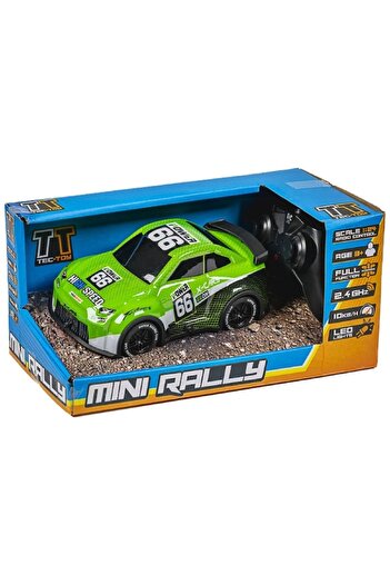 TEC -toy Mini Rally R/C 1:24 2.4GHz with Light, Green