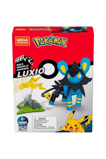 Pokémon Set de constructie Pokemon Mega Construx - Luxio, 67 piese