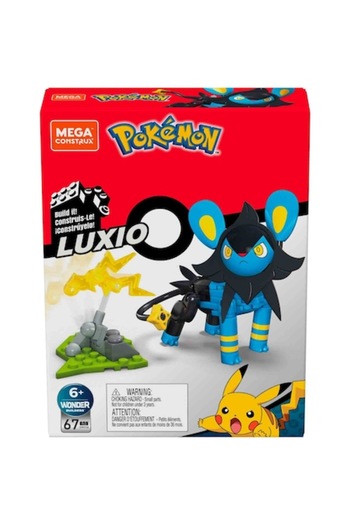 Pokémon Set de constructie Pokemon Mega Construx - Luxio, 67 piese